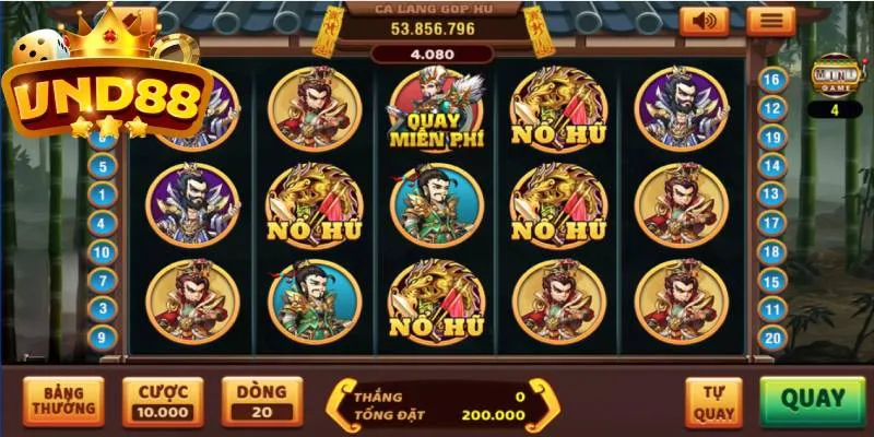 Đôi nét về slot game Tam Quốc Đôi nét về slot game Tam Quốc