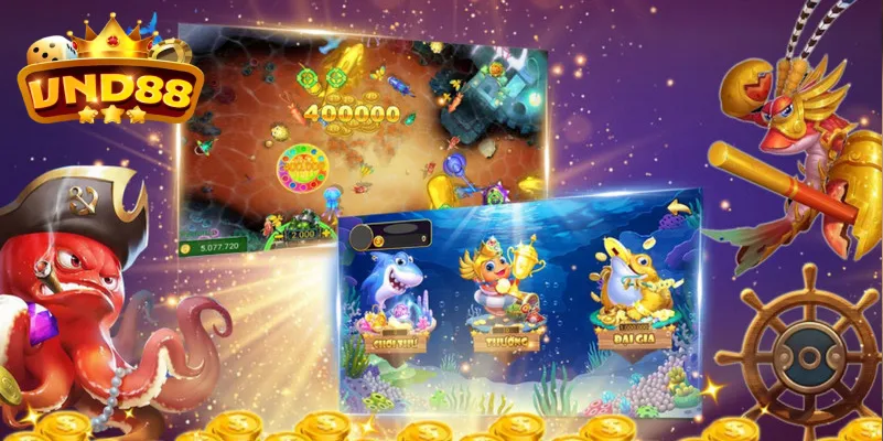 Game bắn cá, trò chơi thu hút game thủ đông đảo Game bắn cá, trò chơi thu hút game thủ đông đảo