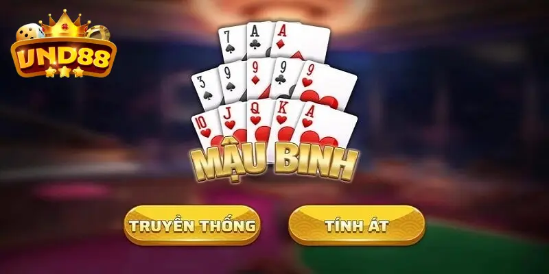 Mậu binh đổi thưởng VND 88 xếp bài trên tay thành 3 chi Mậu binh đổi thưởng VND 88 xếp bài trên tay thành 3 chi