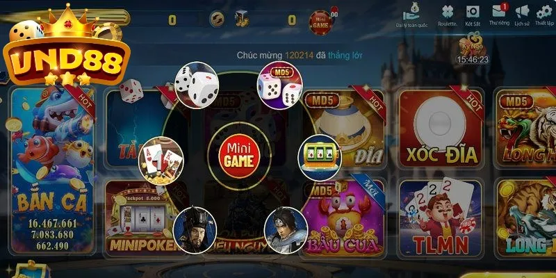 Mini game VND88 cung cấp đa dạng tựa game khác nhau Mini game VND88 cung cấp đa dạng tựa game khác nhau