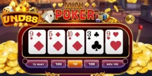 Mini Poker - Sân chơi giải trí cuốn hút mọi game thủ tại VND88