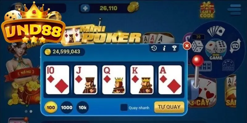 Phổ biến cách chơi mini game Poker cho anh em nào chưa biết Phổ biến cách chơi mini game Poker cho anh em nào chưa biết